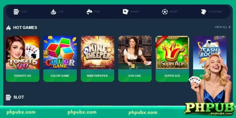 Discover the Premium Gaming Portfolio at PHPUB